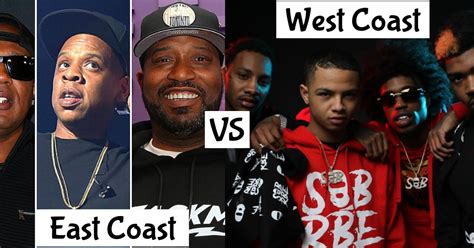 east coast west coast rappers.